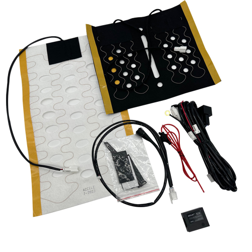 Accele OE Style Flex Wire Split Seat Heater Kit - Click Image to Close